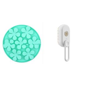 Cat Steam Brush Steamy Dog Brush 3 In 1 Electric Spray Cat Hair Brushes For Massage Pet Grooming Comb Hair Removal Combs Pet Products (Option: Set7-USB)